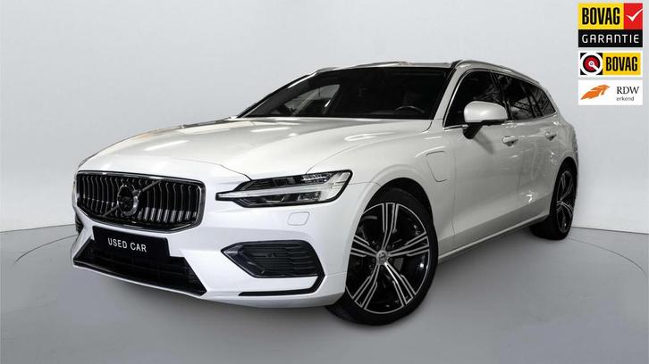 Volvo V60 2.0 T6 Recharge AWD R-Design|Leer|ACC|360|H&K|Ca, Auto's, Volvo, Bedrijf, Te koop, V60, 360° camera, 4x4, ABS, Adaptive Cruise Control