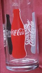 Coca Cola glas met 3 flesjes Coca-Cola Zero en Light, Verzamelen, Glas en Borrelglaasjes, Ophalen of Verzenden, Nieuw, Bierglas