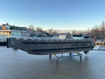Dock Steel 580 + Mercury 115pk ELPT uit 2023 beschikbaar voor biedingen