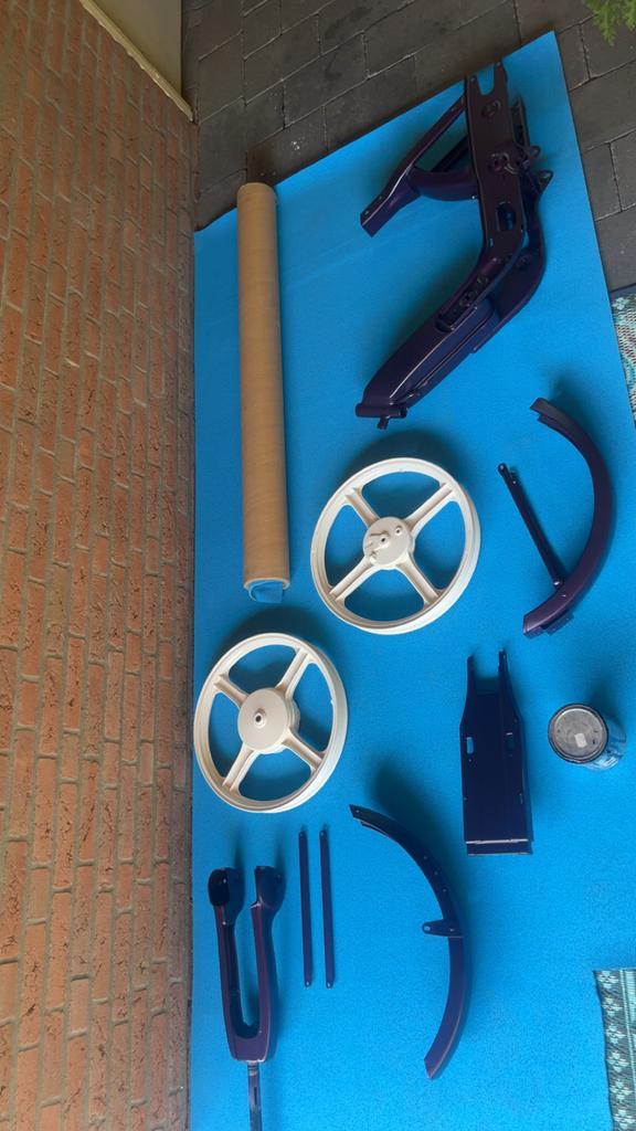 Vespa Ciao 65cc - Gereviseerd & Gespoten, Fietsen en Brommers, Brommeronderdelen | Algemeen, Gebruikt, Overige typen, Ophalen