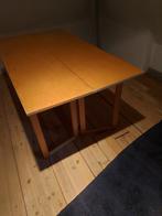 Geheel opklapbare houten keukentafel, Huis en Inrichting, Tafels | Eettafels, Ophalen, Gebruikt, 100 tot 150 cm, 50 tot 100 cm