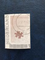persoonlijke postzegel puzzel, Postzegels en Munten, Postzegels | Nederland, Ophalen of Verzenden, Na 1940, Gestempeld