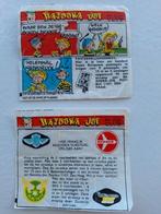 2 Bazooka Joe kauwgum plaatjes, Ophalen, Gebruikt, Plaatje