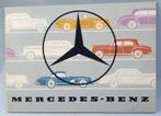 Mercedes Benz brochure, Type 180, 190, 220, 300, 1956, Boeken, Auto's | Folders en Tijdschriften, Ophalen of Verzenden, Zo goed als nieuw