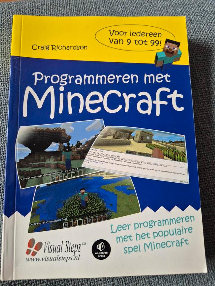 Craig Richardson - Programmeren met Minecraft, Boeken, Informatica en Computer, Zo goed als nieuw, Ophalen