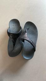 Fitflop fitflops zwart glanzend mt 38 zgan, Ophalen of Verzenden, Zo goed als nieuw, Zwart