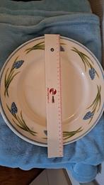 5 Borden  Marjolein Bastin Forget- me- not 27.5 cm, Ophalen, Gebruikt, Porselein of Keramiek, Schaal
