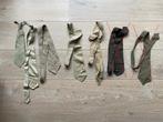WW2 US kleding, army, meerdere khaki stropdassen, Verzamelen, Militaria | Tweede Wereldoorlog, Verzenden, Landmacht, Amerika, Kleding of Schoenen