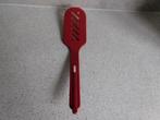 Tupperware Keukenhulpje Spatel / Platte Schep Rood, Ophalen of Verzenden, Zo goed als nieuw, Rood, Overige typen