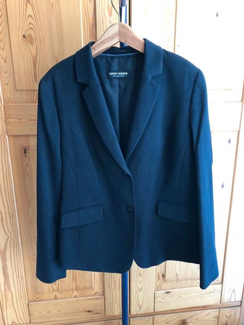 Gerry Weber Donkerblauwe dames blazer, Kleding | Dames, Jasjes, Kostuums en Pakken, Gedragen, Jasje, Blauw, Ophalen of Verzenden
