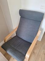 POÄNGFauteuil, wit gelazuurd eikenfineer/Skiftebo donkergr, Ophalen, Zo goed als nieuw