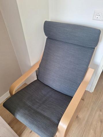 

POÄNGFauteuil, wit gelazuurd eikenfineer/Skiftebo donkergr beschikbaar voor biedingen