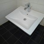 Villeroy & Boch wasbak met mengkraan, Ophalen, 50 tot 100 cm, Minder dan 100 cm, Wasbak of Wastafel