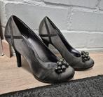 Pumps hakken feest gala zilver 38, Kleding | Dames, Schoenen, Pumps, Ophalen of Verzenden, Zo goed als nieuw, Grijs
