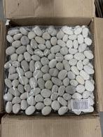 15 Matjes natuursteen kiezels wit 30x30cm nieuw, Ophalen, Wandtegels, Nieuw, 20 tot 40 cm