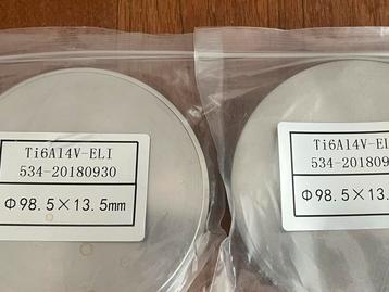 Tandtechniek Titanium Ti614V-ELI beschikbaar voor biedingen