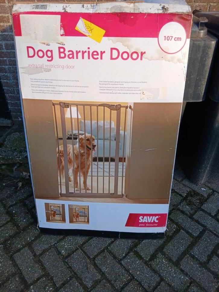 Hondenhekje Savic - Extra hoog, Auto diversen, Hondenrekken, Zo goed als nieuw, Ophalen