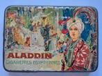 Aladdin Egyptiennes Egypte Cigarettes blik, Verzamelen, Blikken, Ophalen of Verzenden, Gebruikt, Overige
