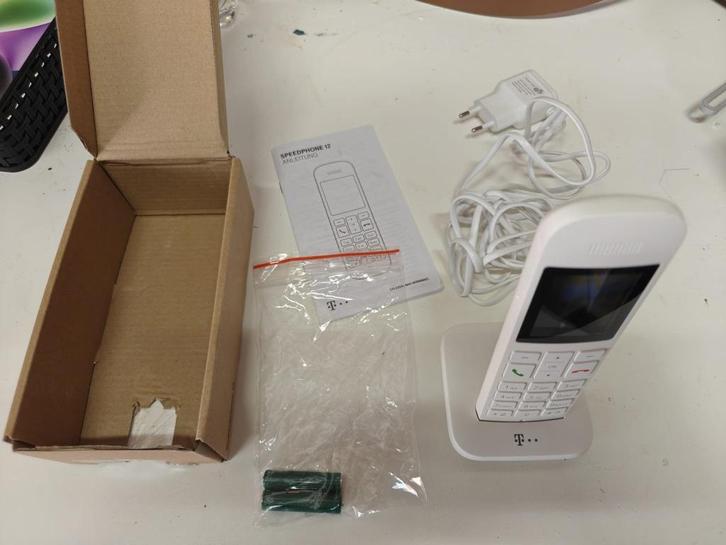 Speedphone 12 Wit  Stijlvolle en modern [NIEUW IN DOOS], Telecommunicatie, Vaste telefoons | Handsets en Draadloos, Nieuw, 1 handset