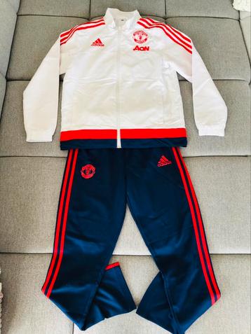 Origineel Manchester United Trainingspak 15/16 Maat 164/XS beschikbaar voor biedingen