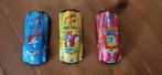 3 Vintage blikken speelgoed auto's / comic car, Antiek en Kunst, Ophalen of Verzenden