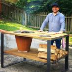 Arteflame ONE20, Tuin en Terras, Houtskoolbarbecues, Ophalen, Nieuw, Arteflame, Met accessoires