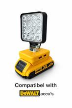 54W LED-lamp – 16 LED’s – 5500-6000K - Dewalt XR 18/20V accu, Ophalen of Verzenden, Zo goed als nieuw