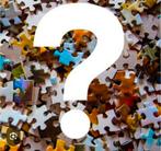 Gezocht puzzels, Hobby en Vrije tijd, Ophalen of Verzenden, 500 t/m 1500 stukjes, Zo goed als nieuw