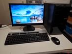 Complete Windows 10 PC met 19 inch scherm, Asus, Met monitor, 8 GB, Ophalen of Verzenden