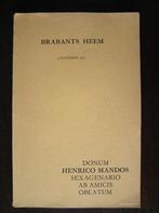 Brabants heem - 4 november 1967, Gelezen, Ophalen of Verzenden