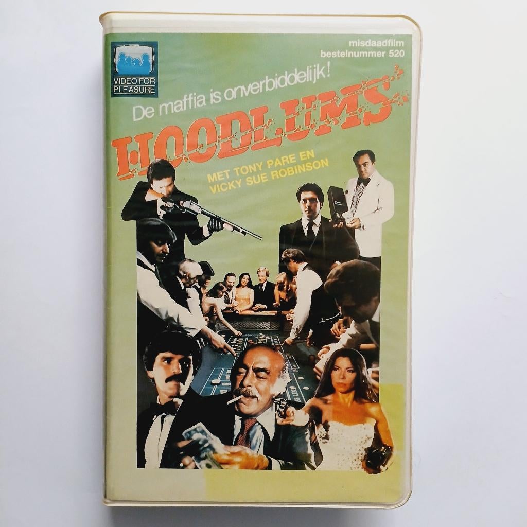 Hoodlums - NL ex rental BETAMAX - Video for Pleasure, Alle leeftijden, Verzenden, Gebruikt, Thrillers en Misdaad