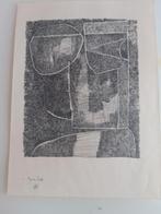 Gravure (?) Van Jean Paul : Gezicht ?, Ophalen of Verzenden