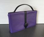 Mondi handtas, paarse leren handtas, jaren 80, Ophalen of Verzenden, Gebruikt, Paars, Handtas