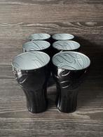 6 Coca Cola glazen zwart, Ophalen, Nieuw, Frisdrankglas