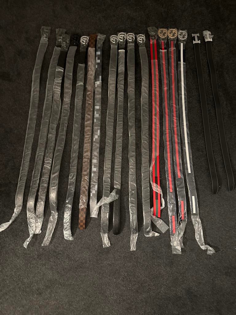 17 Riemen - Diverse merken en stijlen, 95 tot 105 cm, Nieuw, Ophalen of Verzenden, Riem of Ceintuur