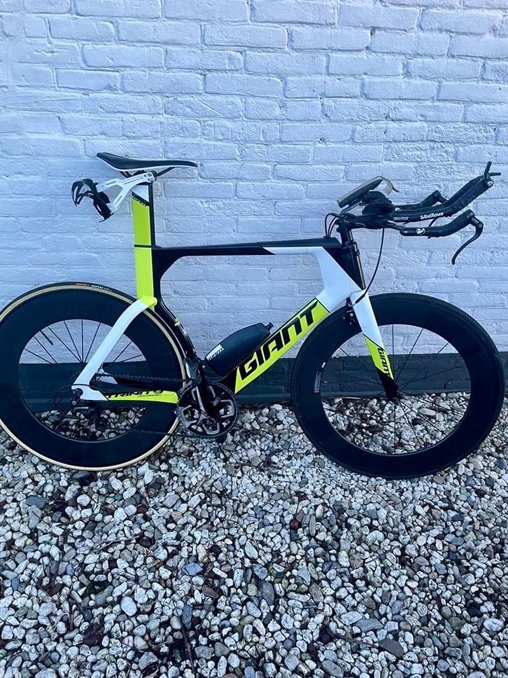 Giant Trinity Advanced TT Bike Tijdritfiets, Fietsen en Brommers, Fietsen | Racefietsen, Gebruikt, Heren, Giant, Meer dan 20 versnellingen