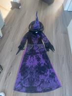 Heksenkostuum Halloween - Maat 164/170, Ophalen, Zo goed als nieuw, Onbekend, Meisje