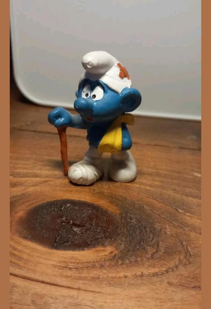 Bully smurf, Verzamelen, Smurfen, Ophalen of Verzenden, Zo goed als nieuw, Overige Smurfen, Poppetje, Figuurtje of Knuffel