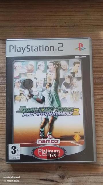 Smash Court Tennis Pro Tournament 2 - Playstation 2 beschikbaar voor biedingen