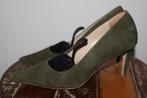 FERAGGIO Groene pumps maat 39, Kleding | Dames, Schoenen, Pumps, Zo goed als nieuw, Nederland, Feraggio