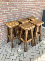 Stevige originele  barkrukken, Huis en Inrichting, Barkrukken, Ophalen, Zo goed als nieuw, 60 tot 90 cm