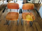 Gispen eetkamerstoelen, Huis en Inrichting, Ophalen of Verzenden, Gebruikt, Vijf, Zes of meer stoelen