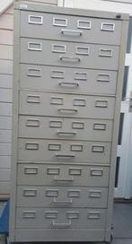 Gispen ladekast | H 135 B 62 D 71 cm., Huis en Inrichting, Ophalen, Gebruikt, 5 laden of meer, 100 tot 150 cm