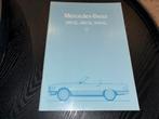 Folder Mercedes-Benz R107 1982 (280SL, 380SL, 500SL), Boeken, Auto's | Folders en Tijdschriften, Ophalen of Verzenden, Zo goed als nieuw