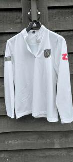 Horze wedstrijdshirt wit, Dieren en Toebehoren, Paardrijkleding, Ophalen of Verzenden, Zo goed als nieuw, Dressuur, Bovenkleding