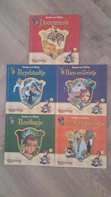 Efteling sprookjesboeken 1 t/m 5 beschikbaar voor biedingen