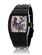 Limited edition HCW 'Twisted Love' automaat - slechts 500 st, Overige merken, Staal, Staal, Polshorloge