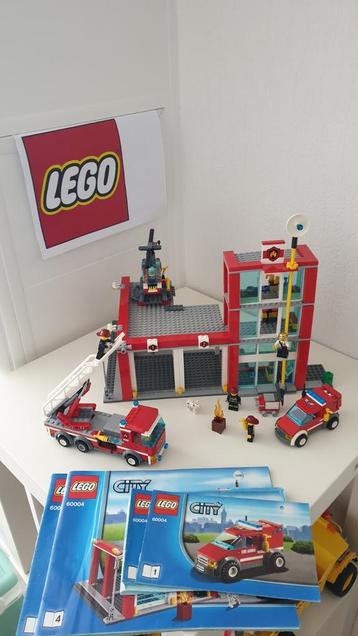 Lego brandweer karzerne 60004 beschikbaar voor biedingen