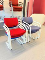 Vepa Stoelen – 6 stuks | Rood, Paars & Blauw | €5 p/st, Huis en Inrichting, Stoelen, Ophalen of Verzenden, Gebruikt, Blauw, Vijf, Zes of meer stoelen
