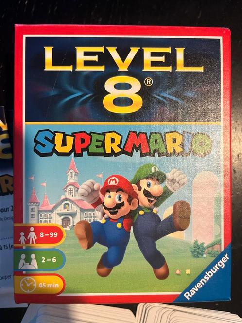 Nieuwe Super Mario level 8 kaartspel, Hobby en Vrije tijd, Gezelschapsspellen | Kaartspellen, Nieuw, Drie of vier spelers, Ophalen of Verzenden